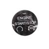 WLKE for Ford Mustang 2015-2019 Carbon Fiber Ignition Engine Start Stop Buttons Cover Trim (Red) view 2