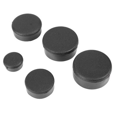 Frame Hole Cover Caps, Motorcycle Frame Hole Plug Kit 5PCS GSX1300R 1999 2015 Model Fit Rubber Plug Set Durable Waterproof Dust Resistant Smooth Finish For Chassis Openings Protection