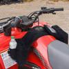 UNISTRENGH Snowmobile ATV Tank Saddlebags Durable Universal ATV Fender Bag Waterproof Front Accessories Storage Pack Luggage with Water/Drink Pocket (Black 01) view 3