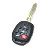 OEM Electronic 4-Button Remote Head Key Fob Compatible with 2014-2019 Toyota Corolla (FCC ID: HYQ12BEL, P/N: 89070-02880, 89070-02882) view 2