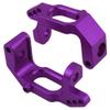 Hobbypark Aluminum Front C-hub Caster Blocks & Steering Knuckle for Volcano Epx/Pro RC 1/10 Monster Truck,Replacement of 102210 10221 (Purple) view 3
