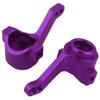 Hobbypark Aluminum Front C-hub Caster Blocks & Steering Knuckle for Volcano Epx/Pro RC 1/10 Monster Truck,Replacement of 102210 10221 (Purple) view 4