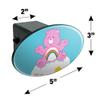GRAPHICS & MORE Care Bears Cheer Bear Oval Tow Trailer Hitch Cover Plug Insert view 3
