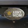 GRAPHICS & MORE U.S. Army Mom Oval Tow Trailer Hitch Cover Plug Insert view 2