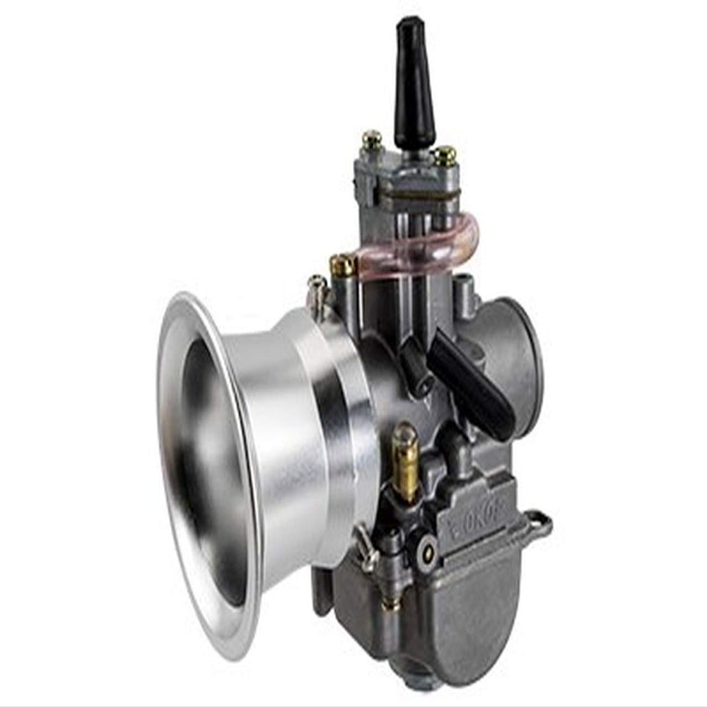 Zeda 21MM OKO Flat Side Carb for 2 Stroke Bicycle Engines Performance Carburetor - Velocity Stack