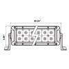Heise - 40 Inch Dual Row LED Lightbar with Daytime Running Light (HE-DRL40) view 2