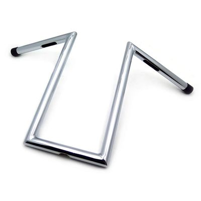HTTMT- US-TGHD-HB008-II-CD- 12" Z-Bar Handlebar with Indents,Compatible With Harley Davidson,by V-Twin