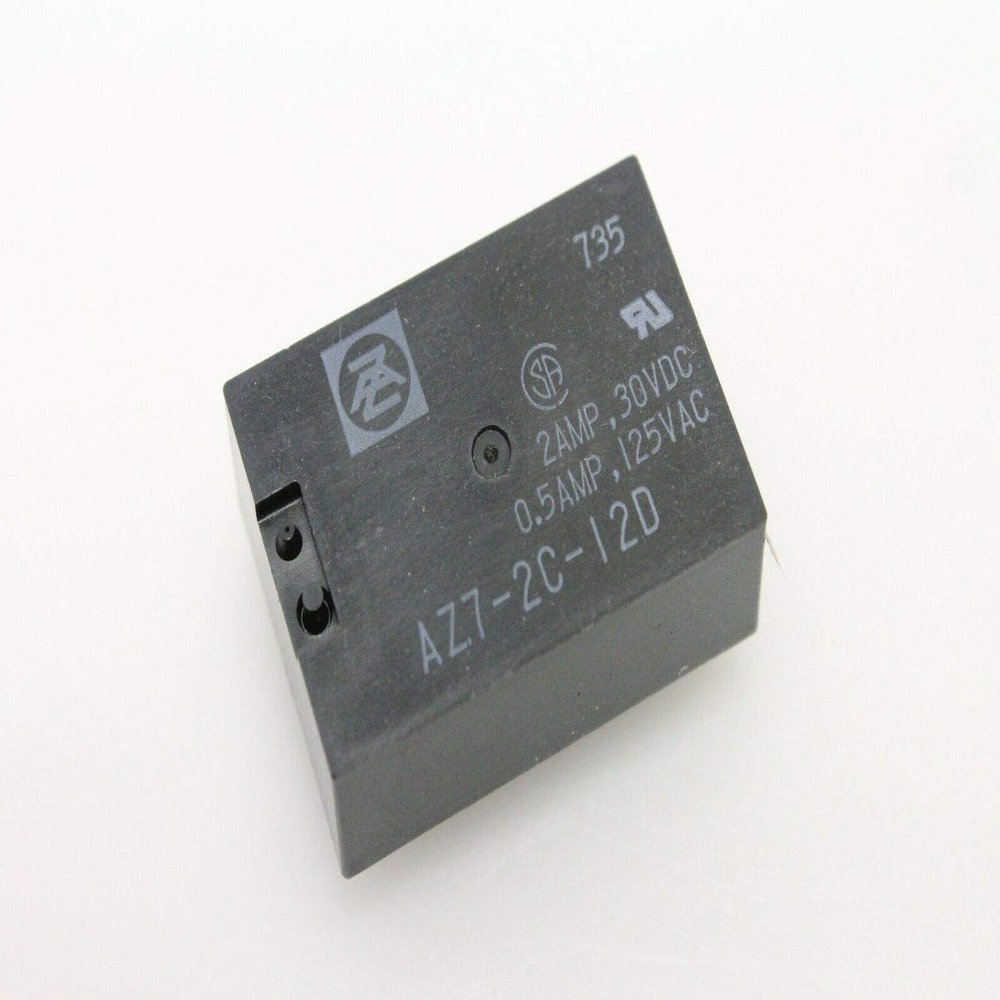 American Zettler AZ7-2C-12D DPDT 12VDC 2A 2 Form c flt pk pc Mount Relay Qty=1