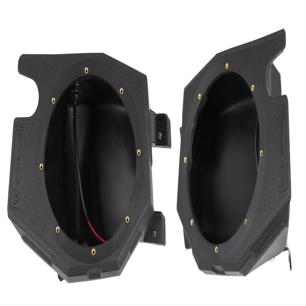 ROCKVILLE 6.5" Kick Panel Speaker Pods for 2014-17 Polaris RZR 1000/900S (RockZR)