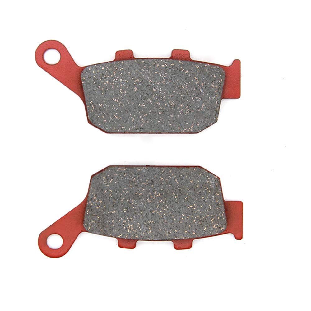 MEXITAL 1 pair Motorbike Rear Ceramic Organic Brake Pads for Honda VT 250 FL Spada/Castec (1988-1990)
