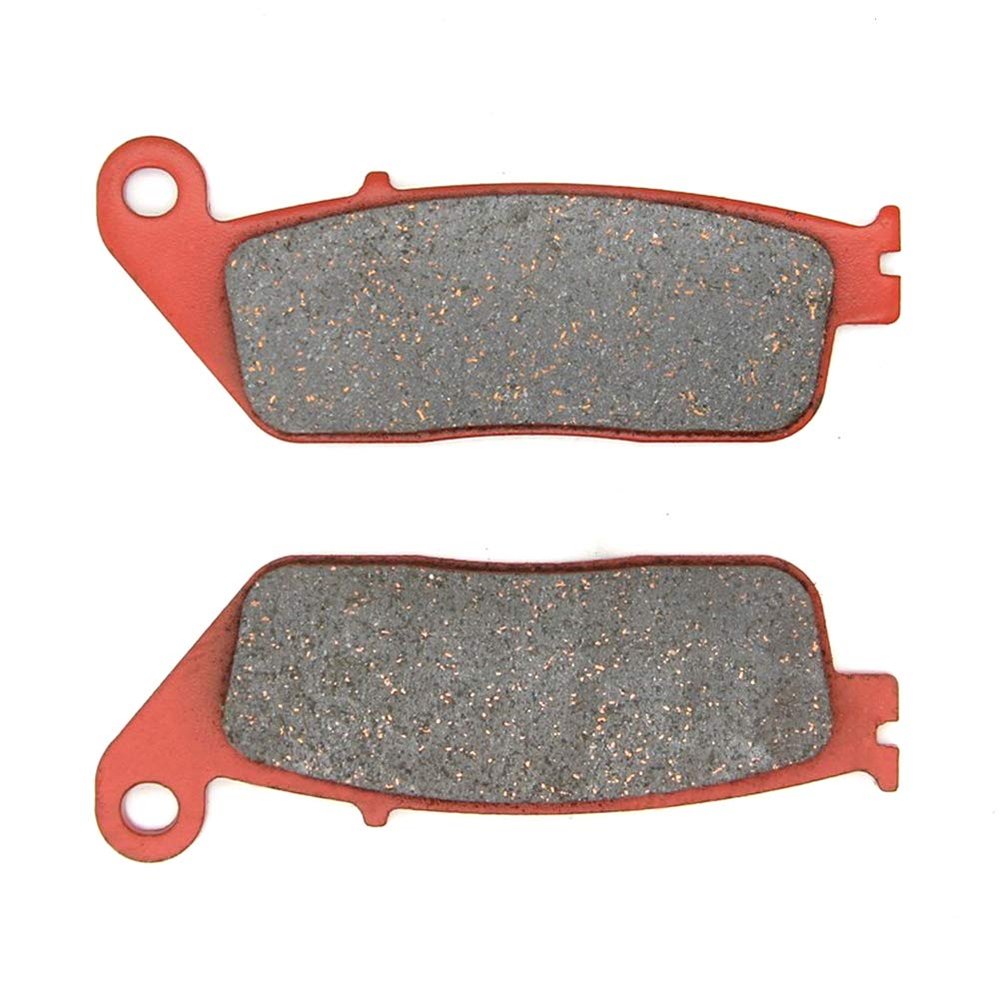 MEXITAL 1 pair Motorbike Front Ceramic Organic Brake Pads for Kawasaki Z 750 / Z 750 ABS (ZR 750 L/M) (2007-2011)