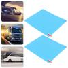 Rearview Mirror Film Fit for Cars SUVs Trucks and Trailers Rainproof Fog Protective Sticker with Coating for Clear Visibility in Rainy or Foggy Conditions view 1