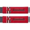 NFL Tampa Bay Buccaneers Rally DesignAuto Seat Belt Pads, Team Colors, One Size view 1