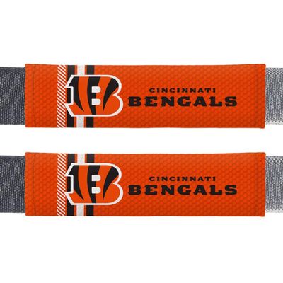 NFL Cincinnati Bengals Rally DesignAuto Seat Belt Pads, Team Colors, One Size