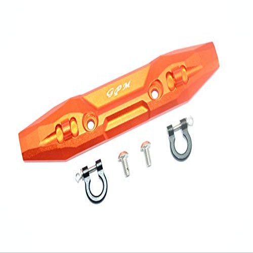 5PC Set Upgrades Aluminum Front Bumper with D-Rings TRAXXAS 1/10 E-REVO 2.0 VXL 86086-4 rc Cars by GPM