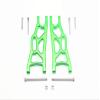 GPM For Traxxas Rustler VXL/Bandit Upgrade Parts Aluminum Front Lower Arm - 1 Pr Set Green view 1