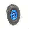 Axial SCX10 II UMG10 Upgrade Parts (AXI90075) Aluminum Front Or Rear 5 Lug Rim - 1Pr Set Gray Silver view 3