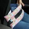 Hysterectomy Seatbelt Pillow with Pocket for Cervical Cancer Uterine fibroids Abdominal Surgery Abdomen Healing Protector Organ Transplants C-Section Recovery Car Seat Belt Pad (Sunflower) view 1