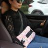 Hysterectomy Seatbelt Pillow with Pocket for Cervical Cancer Uterine fibroids Abdominal Surgery Abdomen Healing Protector Organ Transplants C-Section Recovery Car Seat Belt Pad (Sunflower) view 3