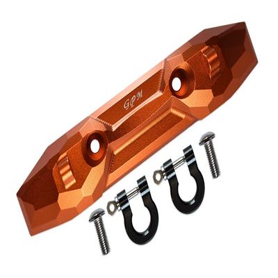 3Pc Set Upgrades Aluminum Rear Bumper with D-Rings Traxxas 1/10 E-Revo 2.0 Vxl 86086-4 RC Cars by GPM