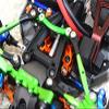 GPM for TRAXXAS-1/10 4WD Ford GT4-TEC 2.0 Aluminum Steering Assembly -14PC Set (Blue) view 4