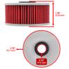 Caltric Oil Filter Compatible with Yamaha Fzr400 1988-1990 / Fz-400 1988-1990 1997-2000 / Xj600 1984-1993 / XJ900 Xj900F Xj900R Seca 900 1982-1993 / Genesis 700 Fz700 1986 1987 view 2
