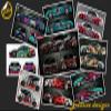 Stikka Vinyl Car Hood Wrap Full Color Graphics Decal The Joker Villain Arkham Sticker 54"x65" (137cm x 165cm) view 4