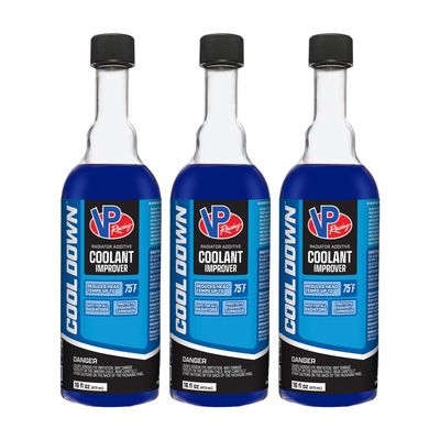 VP Racing Fuels 2085 Cool Down Coolant Performance Improver, 16 Ounces (3 Pack)