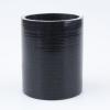 AC PERFORMANCE ID 2.17"(55mm) Straight Coupler, Length 3" (76mm), 3 Ply Reinforced, Universal Automotive Pure Silicone Hose, Black view 1