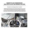 Power Sport Front Brake Kit Fits 1998-2001 Chevrolet Metro view 4