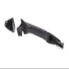 Otois Rear Left Side Exterior Door Handle Primed Black for Hyundai Elantra 2011 2015 view 4