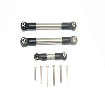 Stainless Steel Adjustable Tie Rods For Traxxas 1:10 Maxx 4WD Monster Truck-89076-4/1:8 4WD Maxx Slash 6S Brushless Short Course Truck-102076-4 Upgrades