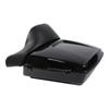TCMT Chopped Black Lacthes Trunk Wrap Around Backrest 2 Up Mounting Rack Fit For Harley 2014-2025 Touring CVO Road King Road Glide Street Glide Electra Glide Pack view 4