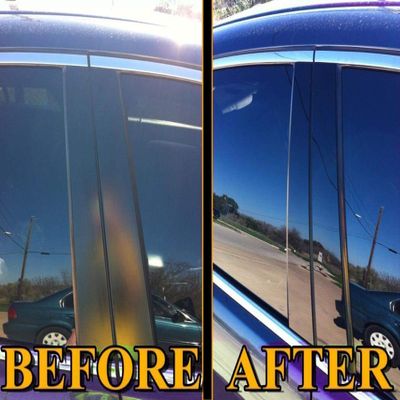 AUTOCARIMAGE Real Black Carbon Fiber Pillar Posts (B Pillars) Covers for Dodge Charger 11 12 13 14 15 16 17 18 19-6 Pieces
