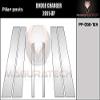 AUTOCARIMAGE Real Black Carbon Fiber Pillar Posts (B Pillars) Covers for Dodge Charger 11 12 13 14 15 16 17 18 19-6 Pieces view 3