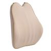 Car Lumbar Support Back Cushion Memory Foam with Back Pain Relief for Mustang S-max Galaxy Touraeo Courier Explorer 1PCS Beige view 1