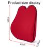 Car Lumbar Support Back Cushion Memory Foam with Back Pain Relief for 408 508 607 2008 3008 4008 508 5008 Traeller Partner 1PCS Red view 4