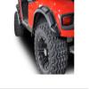 Huskey 4PCS EZGO TXT Golf Cart Fender Flares with Self-Taping Screws for 1996-2013 Gas/Electric Models, Constructed of Impact-Resistant ABS plastic for Lifted Golf Cart with Offroad Tires view 1