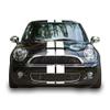 Free Tool Kit 8" Wide 10FT Long Matte Orange Racing Stripes Vinyl Wrap Rally Decals Stripe Sticker view 4