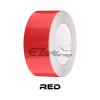 Free Tool Kit 6" Wide 25FT Long Gloss Glossy Red Racing Stripes Vinyl Wrap Rally Decals Stripe Sticker view 3