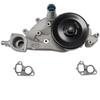 Melling Water Pump, Mechanical, Black Pulley, 4.73 in Hub Height, Aluminum, Natural view 1