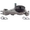 Melling Water Pump, Mechanical, Black Pulley, 4.73 in Hub Height, Aluminum, Natural view 4