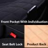 Suninbox Car Seat Cover,Linen Bottom Car Seat Covers,Universal Cloth Car Seat Cushion Cooling Breathable Ventilated Front Seat Only[Gray] Automotive, SUV, Truck, and Van view 4