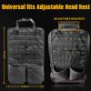 Yawayda Tactical Car Seat Back Organizer, MOLLE Vehicle Seat Panel for Hunting Gear Storage, 2 Pack view 2