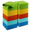 AIDEA Microfiber Cleaning Cloth, 50PK, Microfiber Towels for Cars, Premium Wash Cloths, Dusting Cloth Cleaning Rags, Absorbent Towels for SUVs, House, Kitchen, Window, Cleaning Supplies1212" view 1