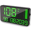5.5'' Speedometer Odometer Display MPH/KMH with Over Speeding Alarm for All Vehicle Truck Bicycle Motorcycle, Speed, Driving Mileage, Time Calculation view 1