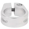 Keenso Pipe Clamp, Universal 28.6mm Aluminium Alloy Pipe Clamp Bolt Type Exhaust Down Pipe V Band Clamp(Silver) view 2