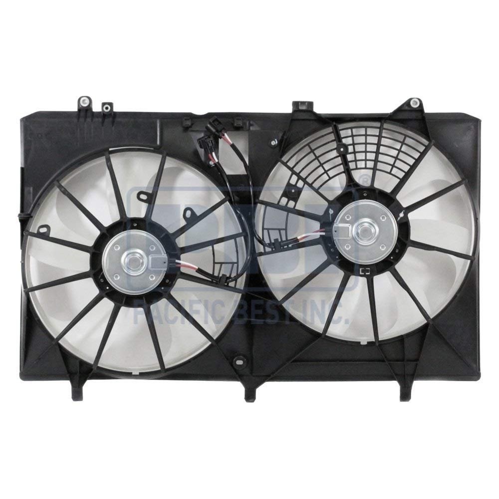 Pacific Best PF39052 - Dual Radiator and Condenser Fan Assembly