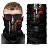 unbrand 5PCS Skull Face Scarf Tube Bandana Headband Headwear for Motorcycle Riding Biker Headband Skeleton Mexico Flag Neck Gaiter Scarf view 3
