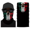 unbrand 5PCS Skull Face Scarf Tube Bandana Headband Headwear for Motorcycle Riding Biker Headband Skeleton Mexico Flag Neck Gaiter Scarf view 4